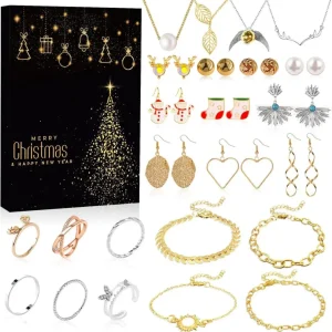 Adventskalender 2024 Schmuck Damen Mädchen
