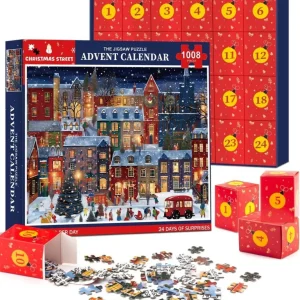 Adventskalender Puzzle 2024, Weihnachts Countdown Geschenk