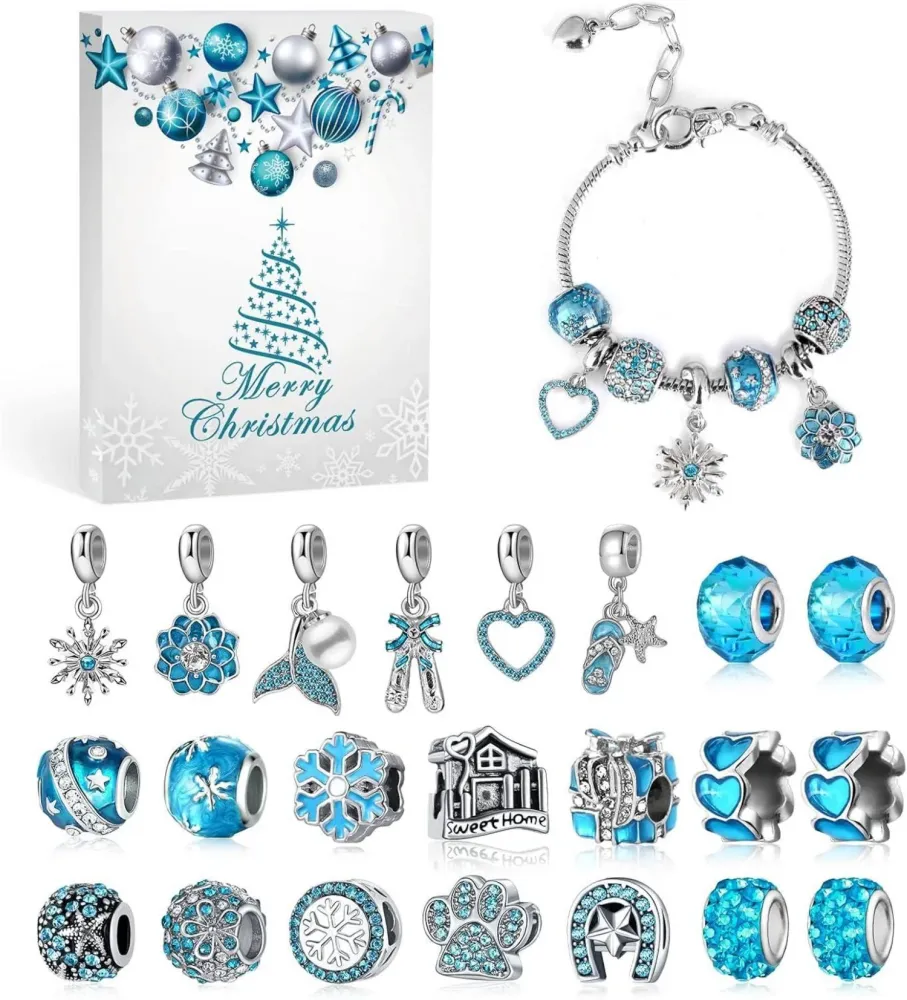 Adventskalender Schmuck Mädchen 2024 DIY Weihnachtskalender