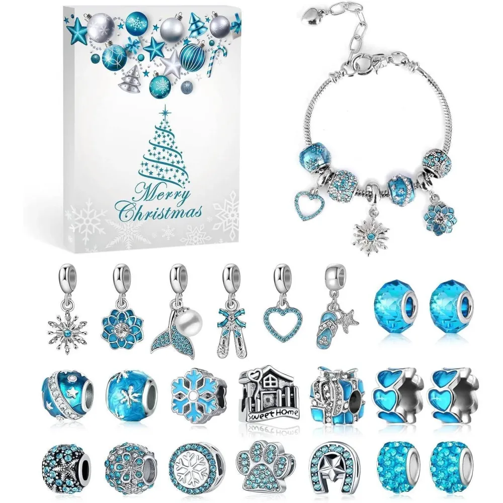 Adventskalender Schmuck Mädchen 2024 DIY Weihnachtskalender