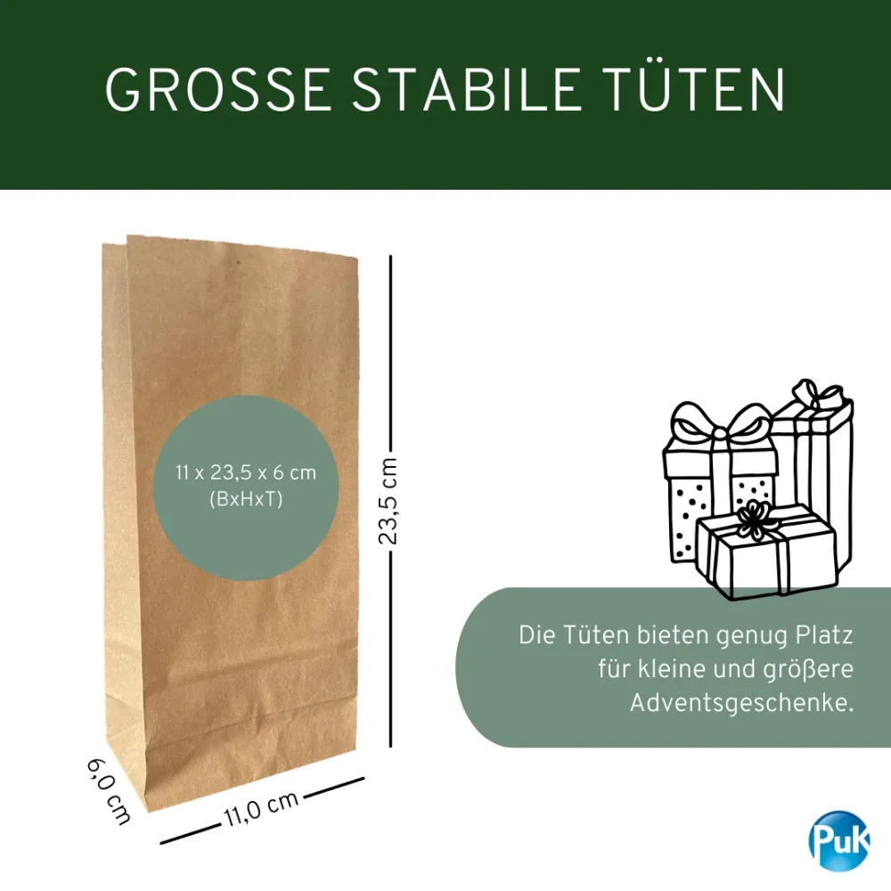 Adventskalender Set "Typo"