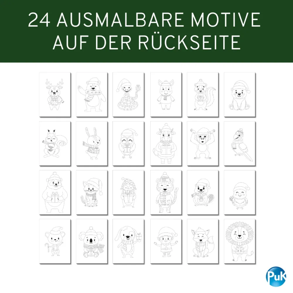 Adventskalender Set "Winterzauber"