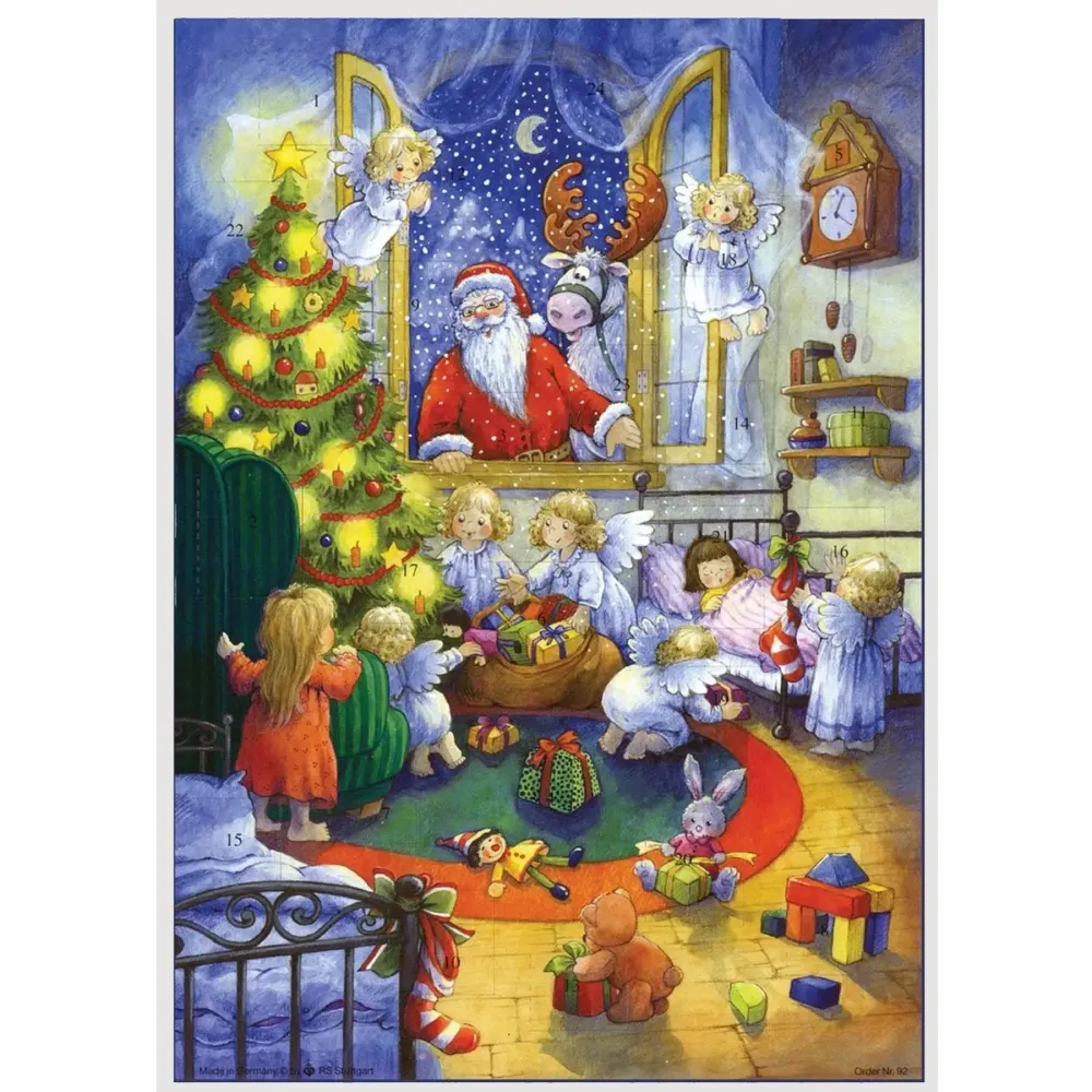 A4 Adventskalender Weihnachtsträume
