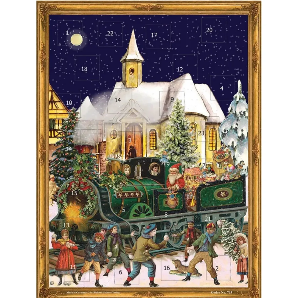 Adventskalender Weihnachtszug