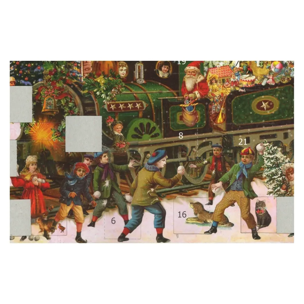 Adventskalender Weihnachtszug