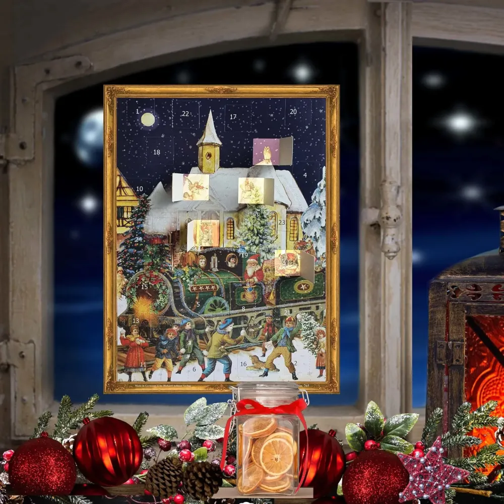 Adventskalender Weihnachtszug