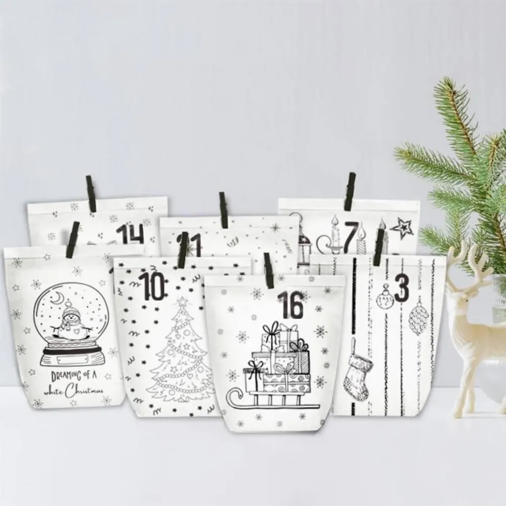 Adventskalender zum Befüllen 24 Weihnachtskalender