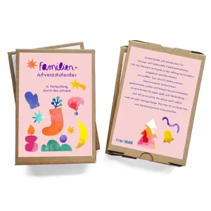 Adventskalender-Karten Familienadventskalender