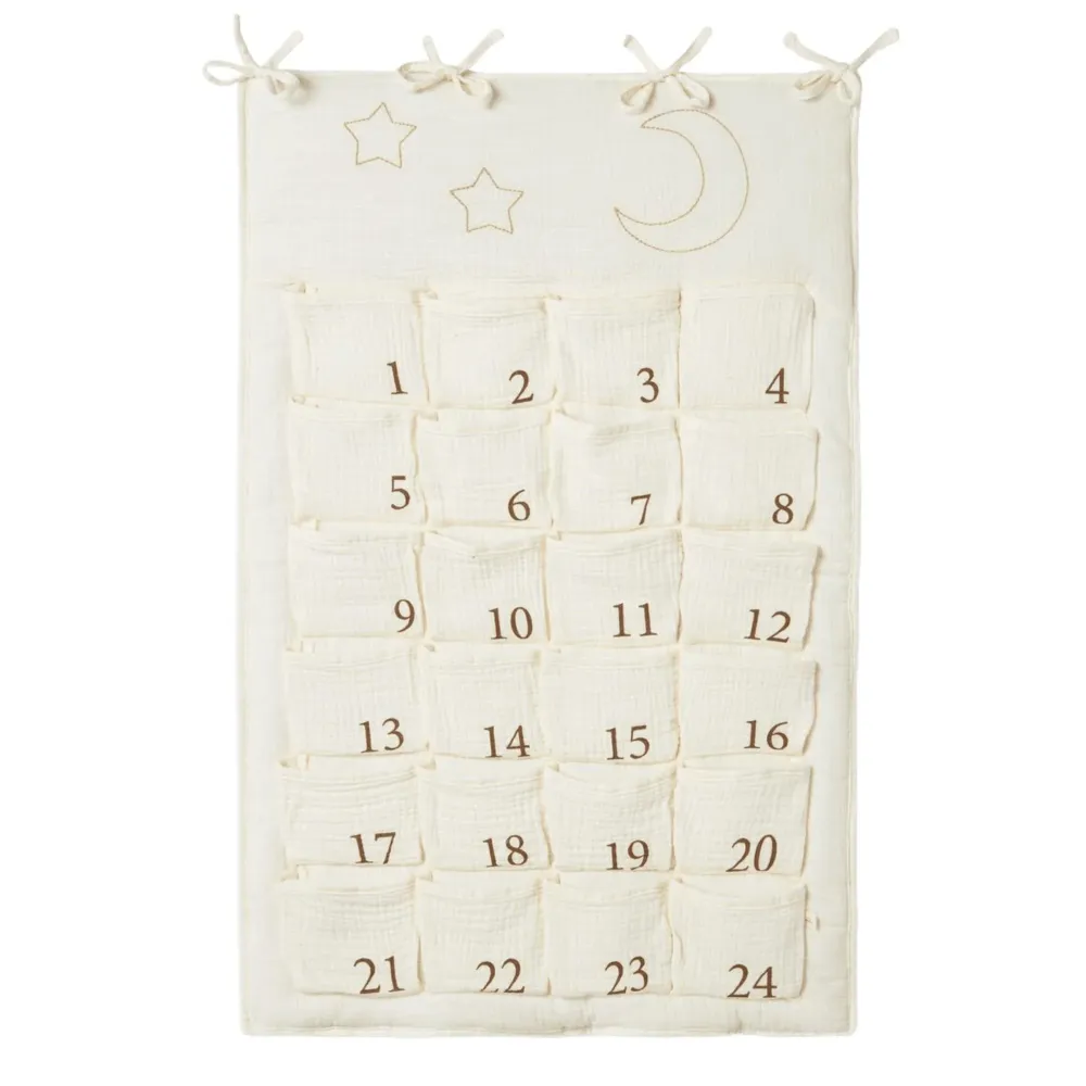 Christmas Calender - Adventskalender asus 100% Bio-Baumwolle