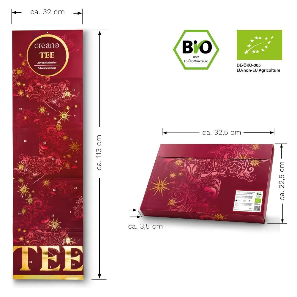 Creano 24er Bio Tee-Adventskalender