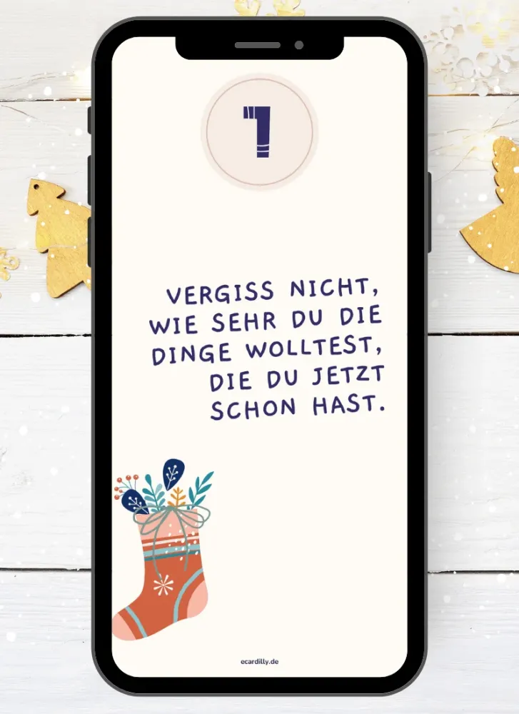 Digitaler Adventskalender "Kleine Auszeit"