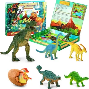 Dinosaurier Adventskalender 2024 Kinder Weihnachts Countdown