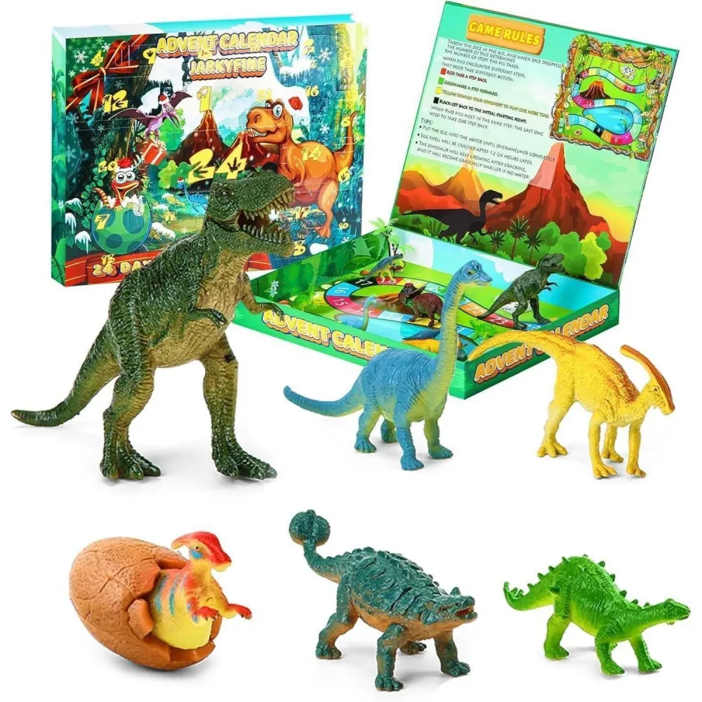 Dinosaurier Adventskalender 2024 Kinder Weihnachts Countdown