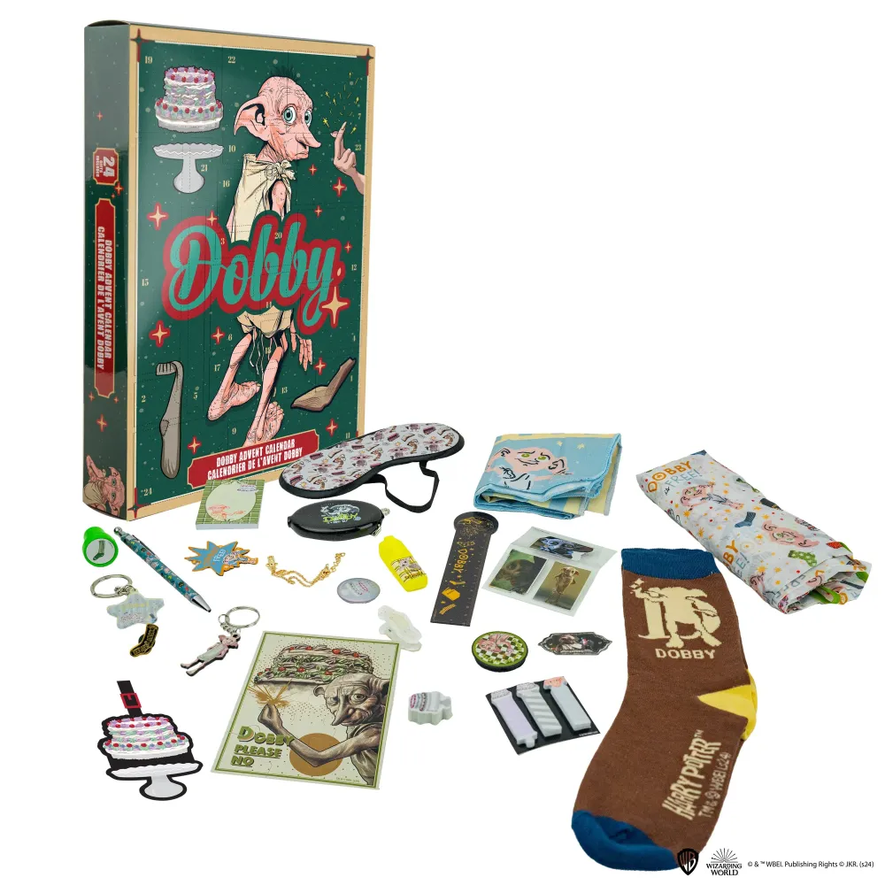 Dobby-Adventskalender 2024 – 24 magische Überraschungen aus Harry Potter