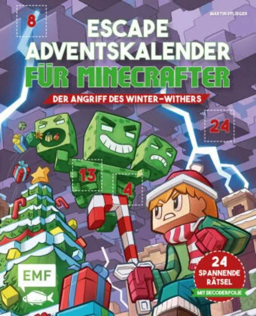 Escape-Adventskalender für Minecrafter: Der Angriff des Winter-Withers