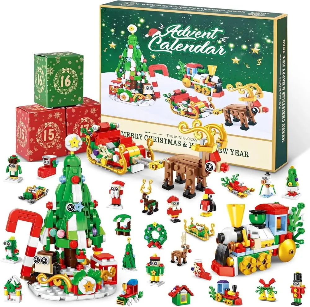 Evolyline Adventskalender 2024 Weihnachten Bausteine 12--1