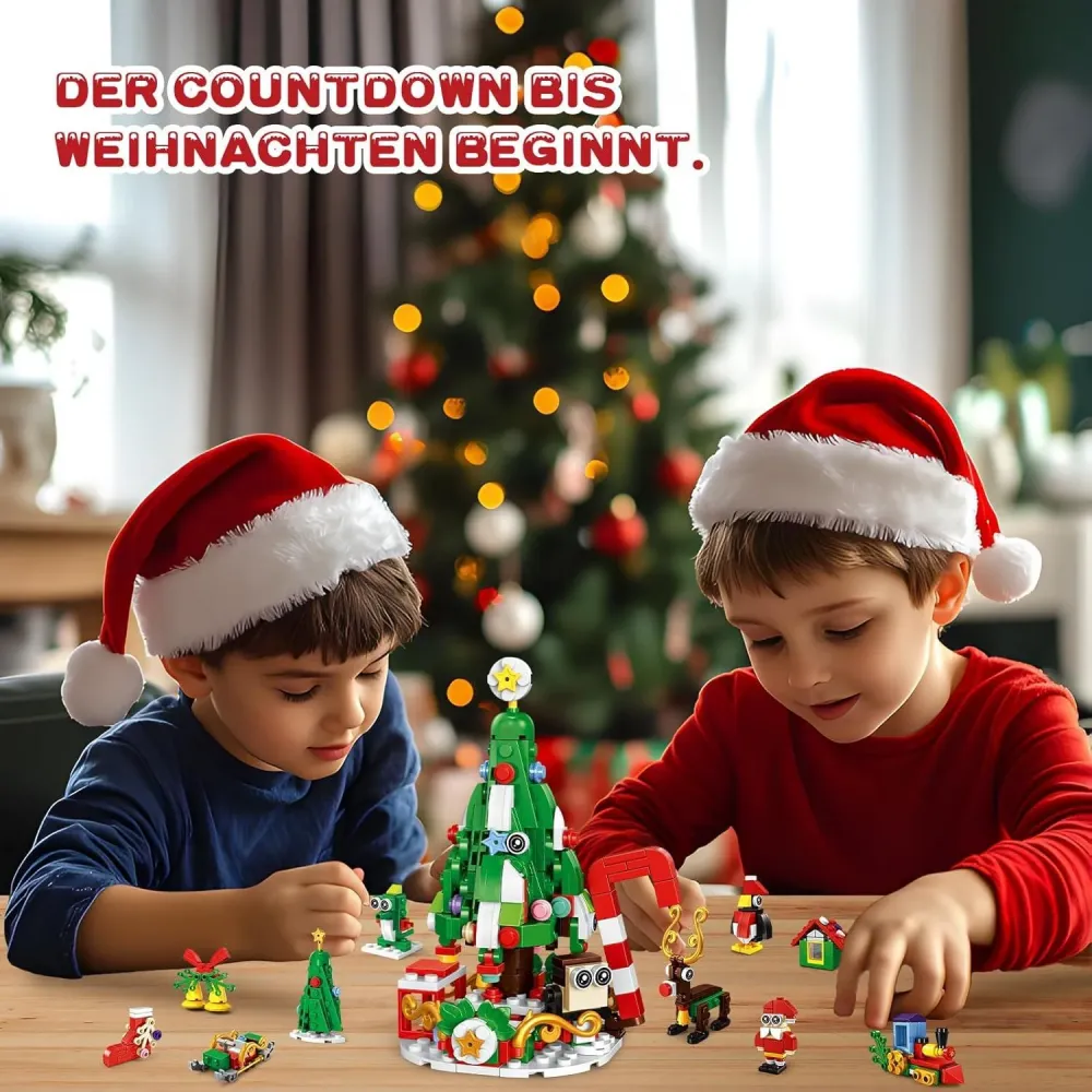 Evolyline Adventskalender 2024 Weihnachten Bausteine 12--1