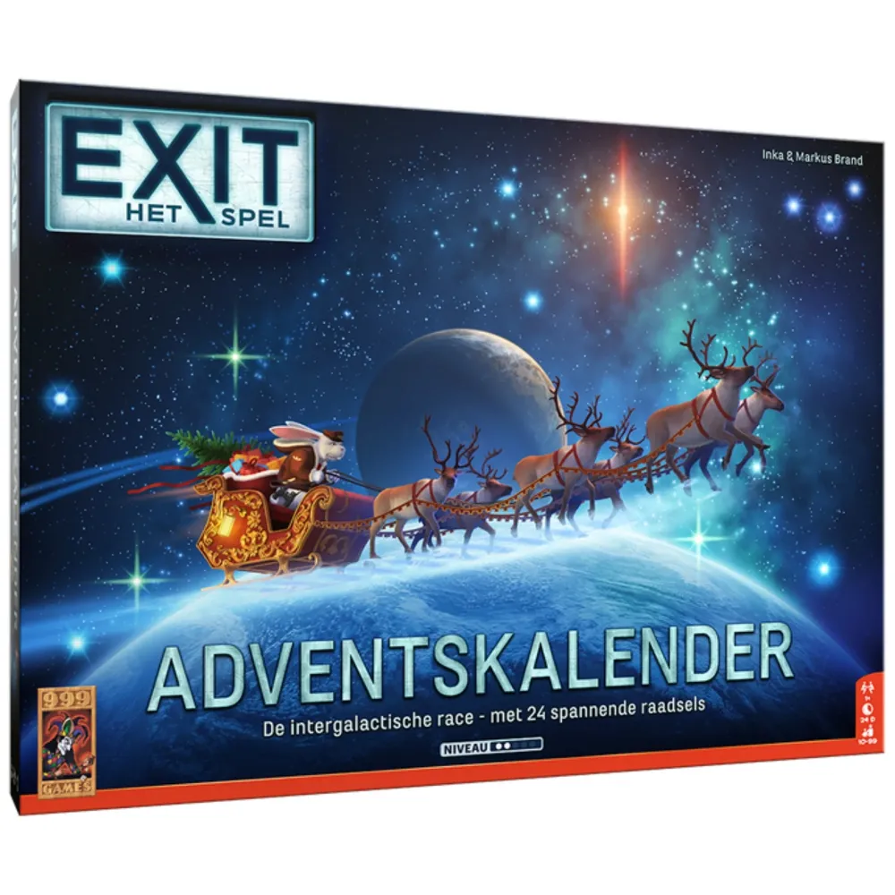 Exit Adventskalender: Das intergalaktische Rennen – Escape Room Games (NL)