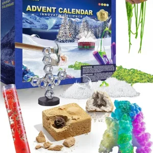 Griechischer Wissenschafts-Adventskalender 2024 für Kinder