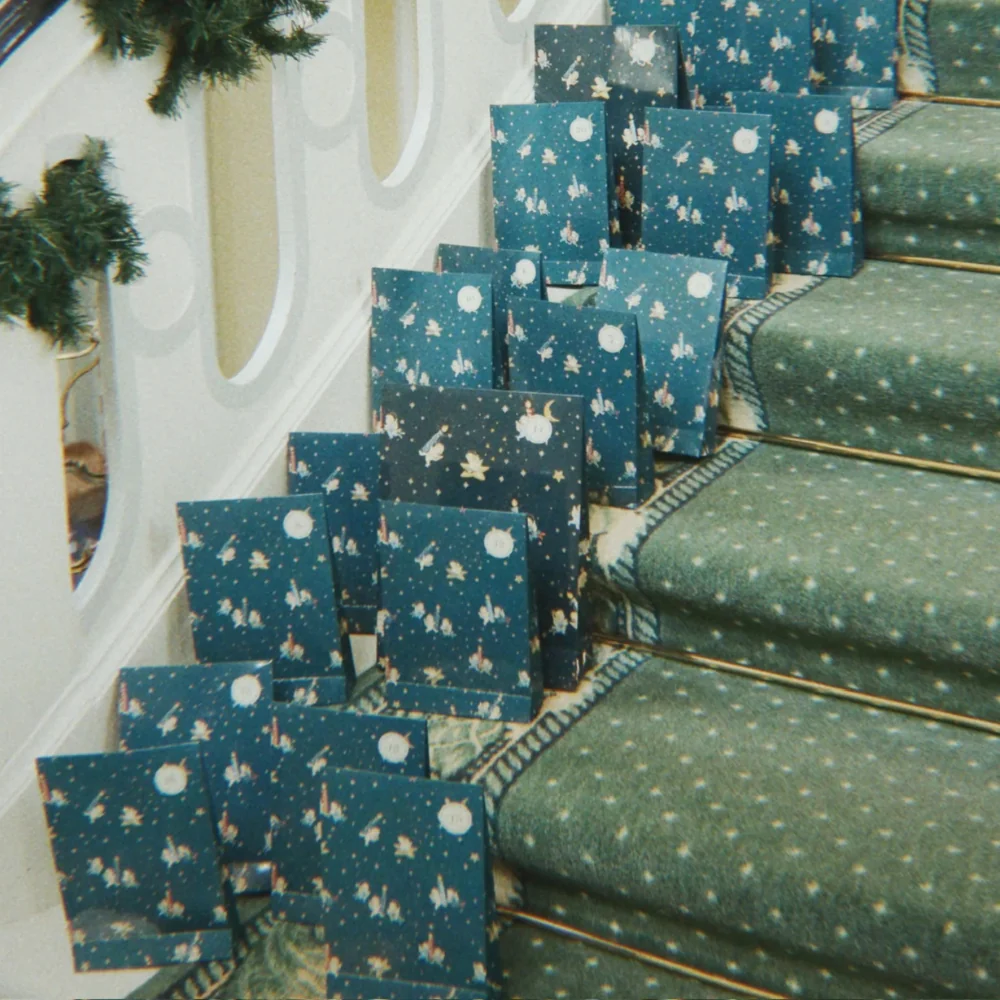 Konges Slojd Adventskalender 24 Geschenke blau