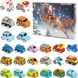 OBEST Adventskalender 2024 Auto Countdown Spielzeug für