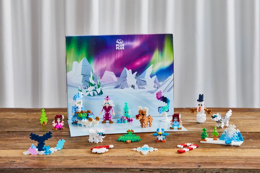 PLUS PLUS Adventskalender „Nordlichter“ 600p