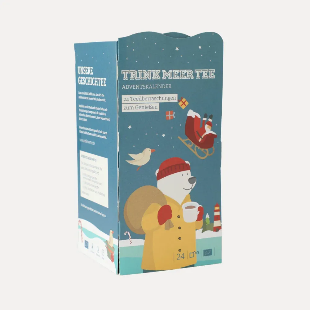 Trink Meer Tee Adventskalender – 24 Bio Teeüberraschungen, Teebeutel