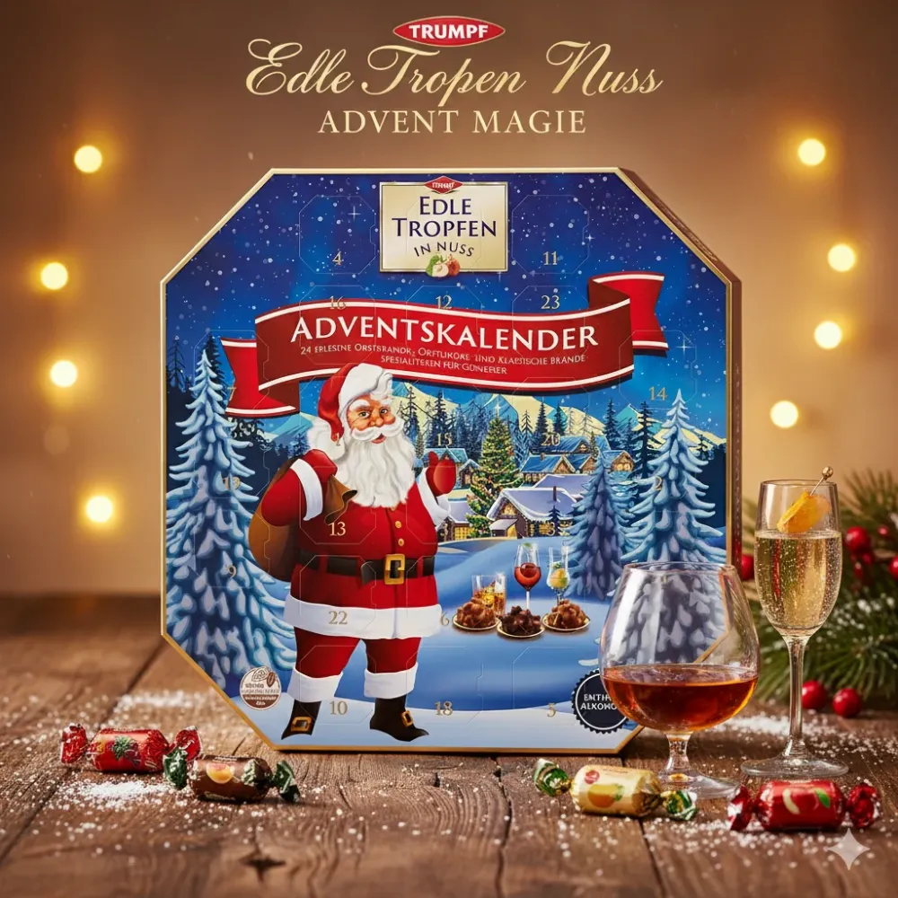 Trumpf Adventskalender 2025 | 24 Pralinen & Schokoladen