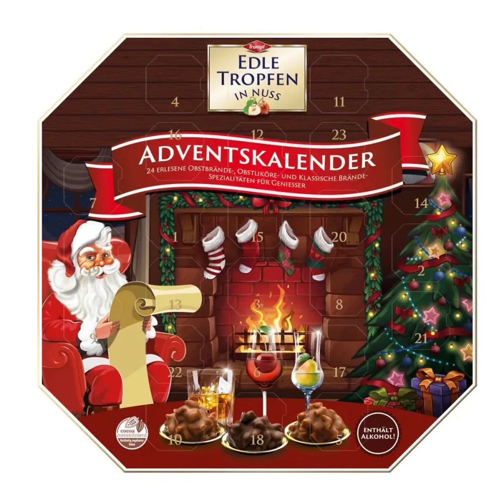 Trumpf Adventskalender 2025 | 24 Pralinen & Schokoladen