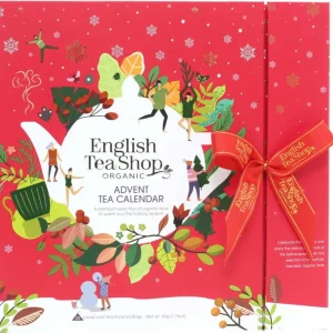 Weihnachtsteeset Adventskalender rot (25x2) 50g English Tea Shop