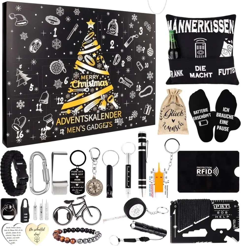 Werkzeug Adventskalender 2024 Männer Weihnachtskalender