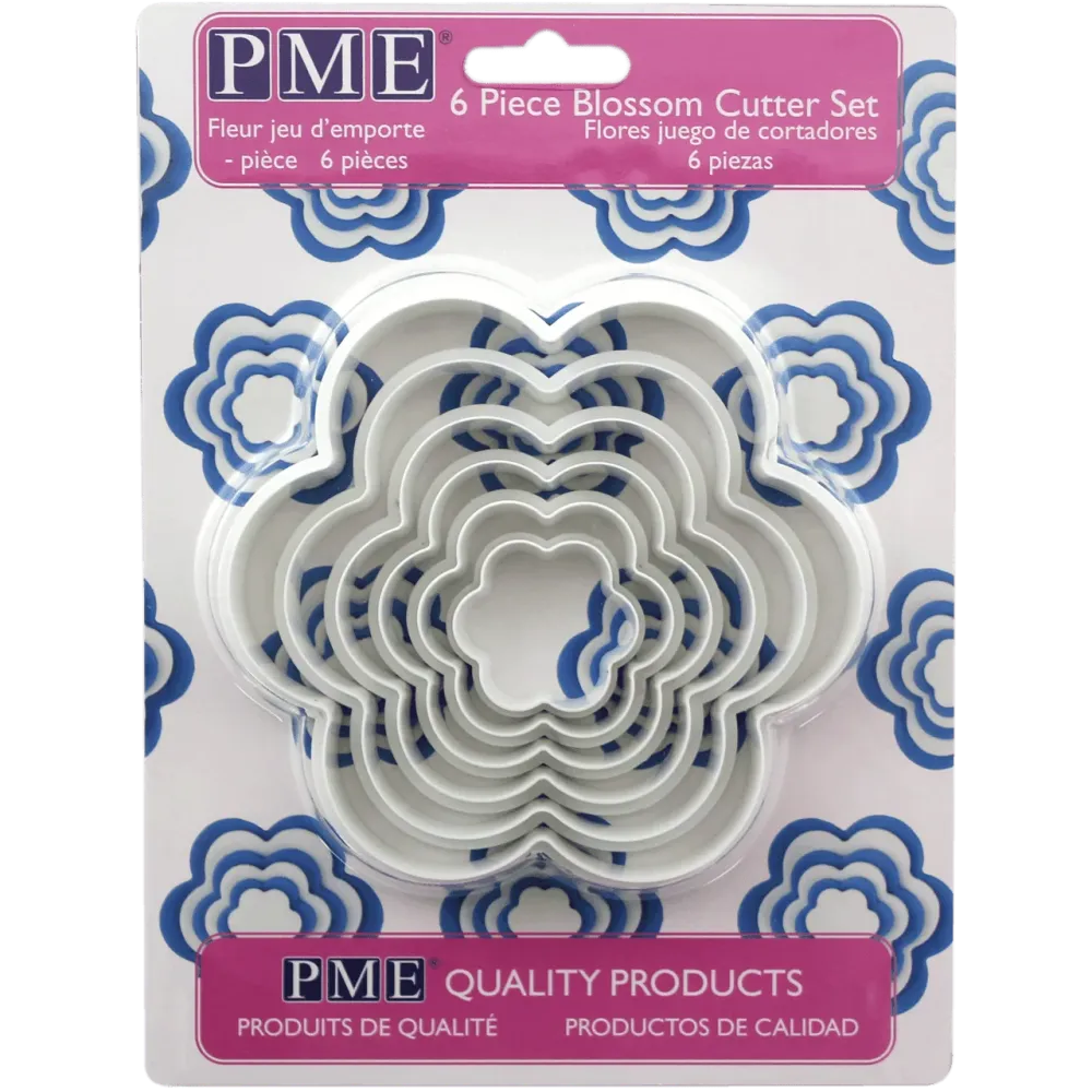 6 Ausstechformen Blume KMU
