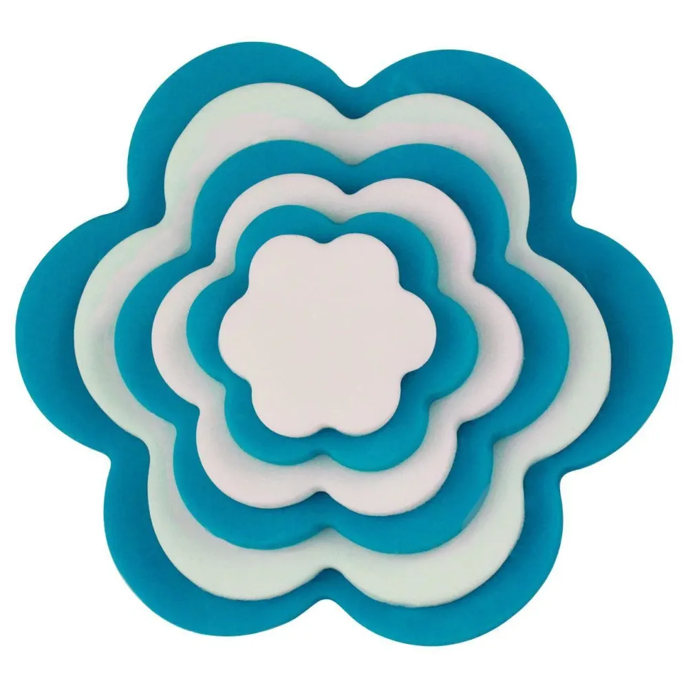 6 Ausstechformen Blume KMU