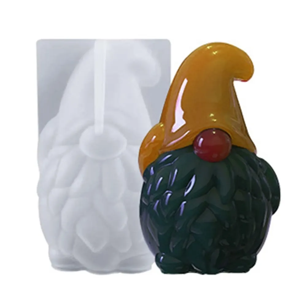 Silikonform 3D Wichtel Gießform Weihnachten Dekoration ca. 9,5 cm