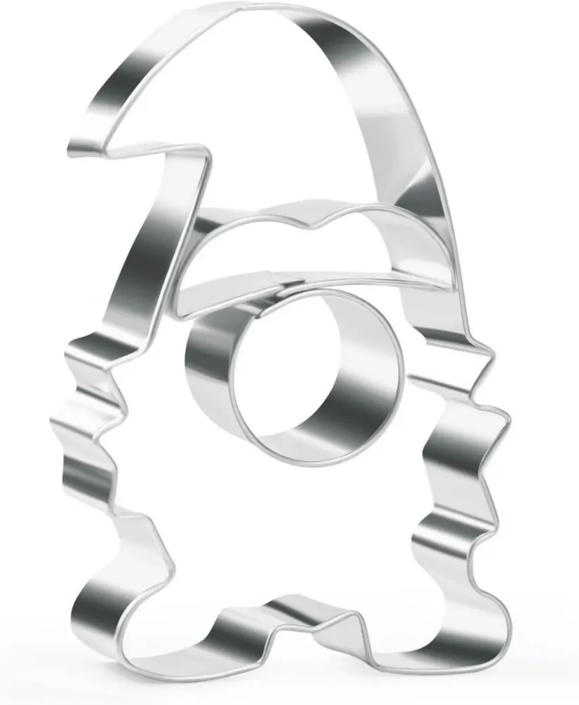 Wichtel Ausstechformen Edelstahl 3D Weihnachten Plätzchen