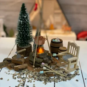 Wichtel-Lagerfeuer KREATIVPAKET zum Bauen