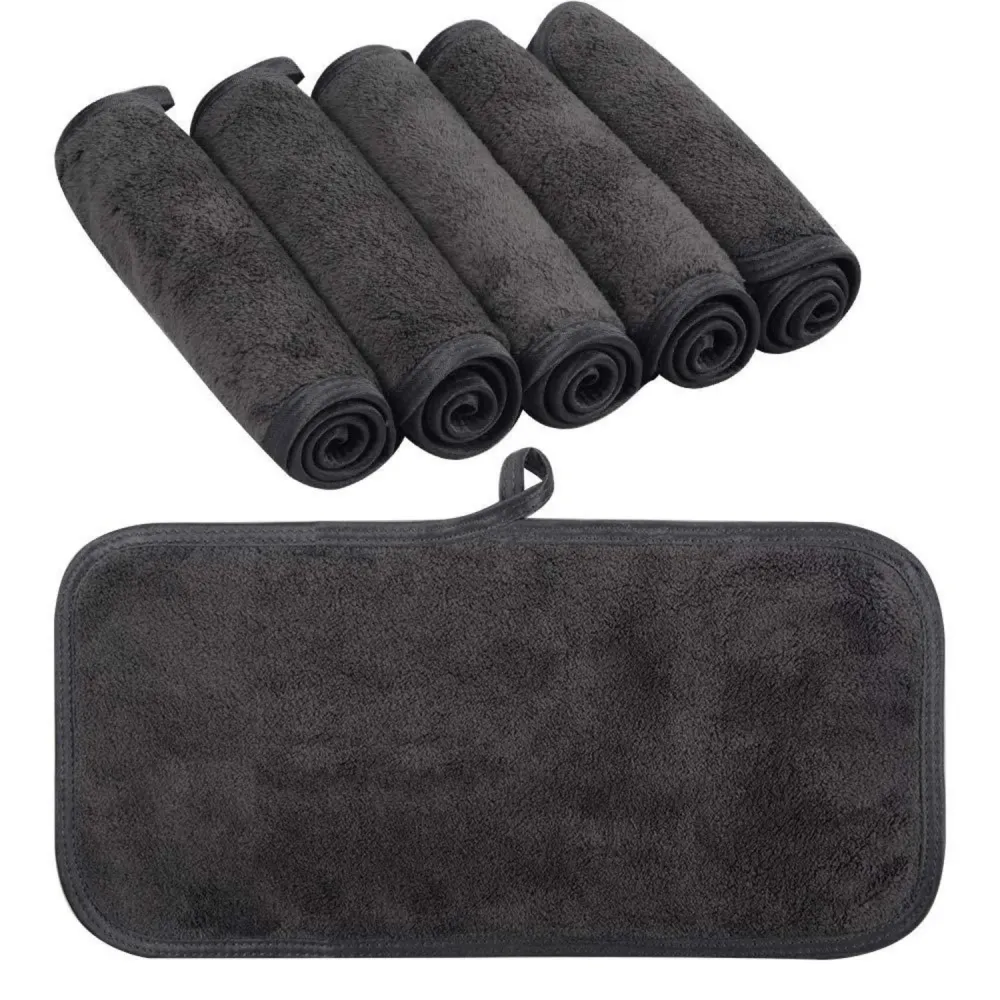 6er Pack Microfaser Waschlappen Make-up Entferner 15x30cm
