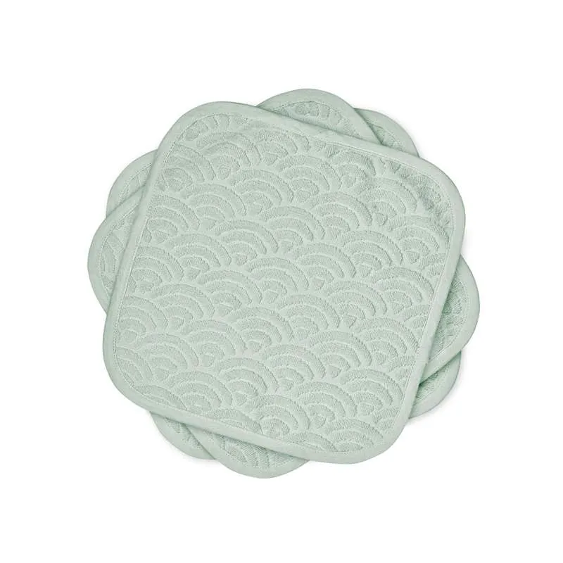 Cam Cam Copenhagen Waschlappen - 3er-Pack - GOTS - Staubiges Grün