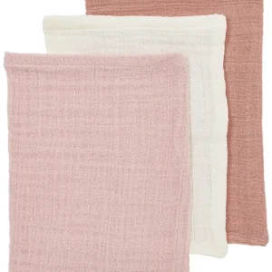 <tc>Meyco</tc> Waschlappen Soft Rose/Rose/Natural 20X17Cm 3Stk