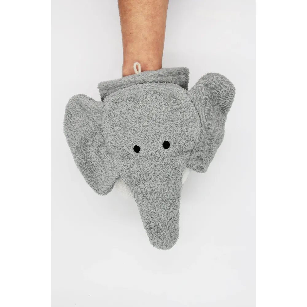 Waschhandschuh Elefant Ella (Biobaumwolle)