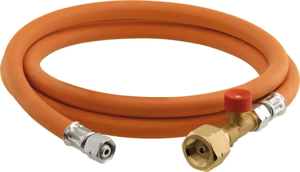 GOK Notversorgungs-Garnitur Gas PS16bar SBS Komb.- x G3/8LH UEM x 2000mm