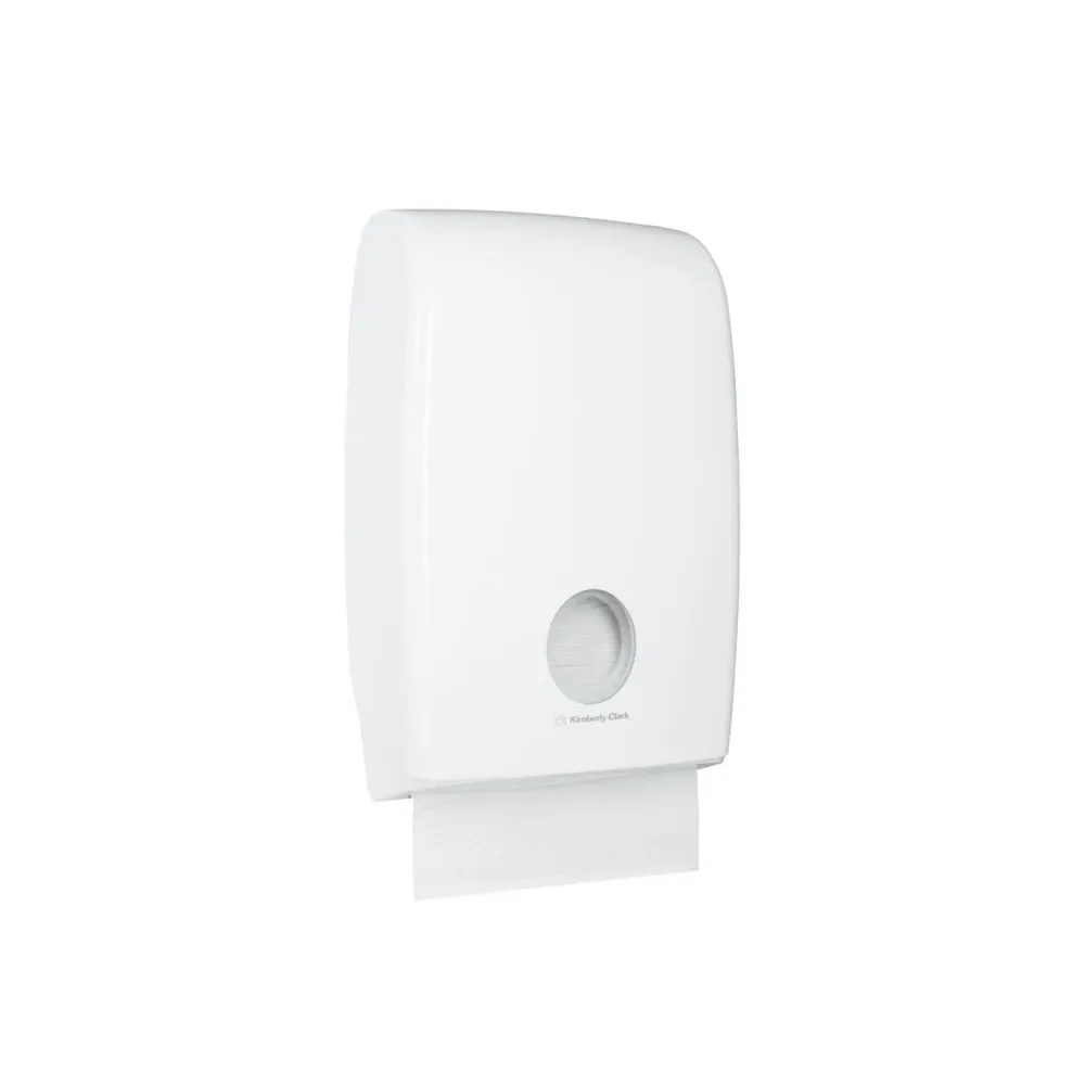 Aquarius™ Multifold Spender für gefaltete Handtücher - MultiFold / Weiß - 1 Dispenser | Karton (1 Spender)