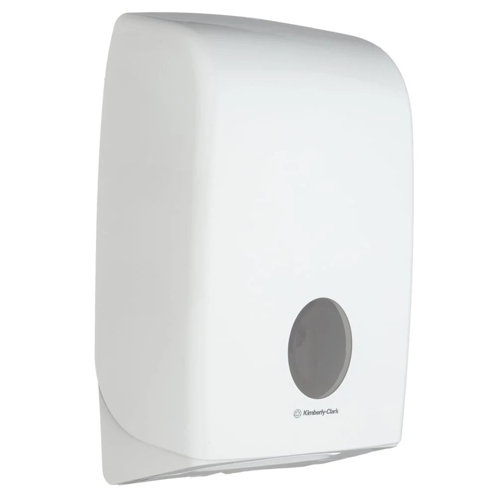 Aquarius™ Spender für gefaltete Handtücher - Interfold / Weiß - 1 Dispenser | Karton (1 Spender)