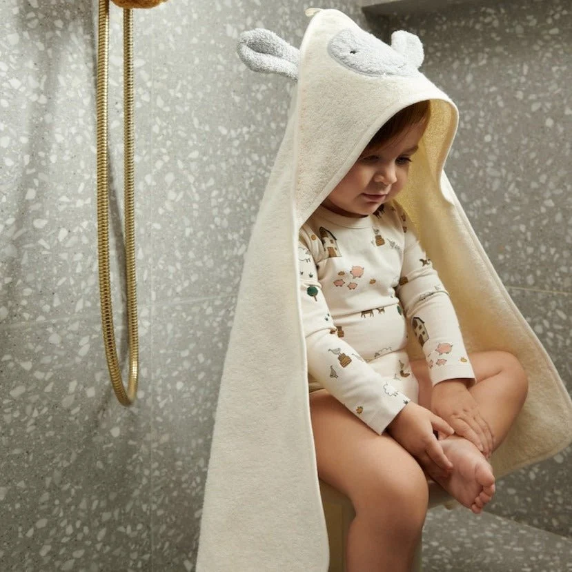 Handtuch mit Kapuze "Albert Sheep"