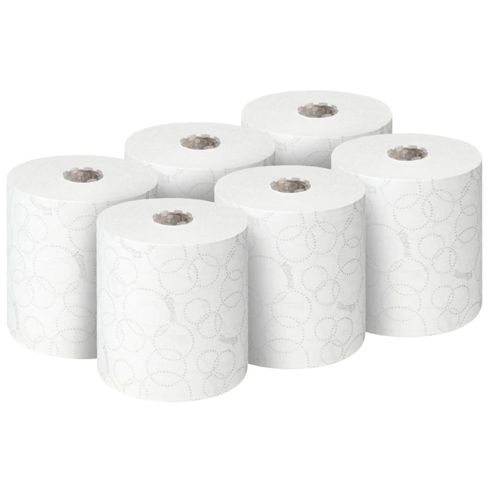 Kleenex® ULTRA™ Handtücher - Rolle / Weiß /150m - 6 Rolls x 1 Sheet | Karton (6 Rollen)