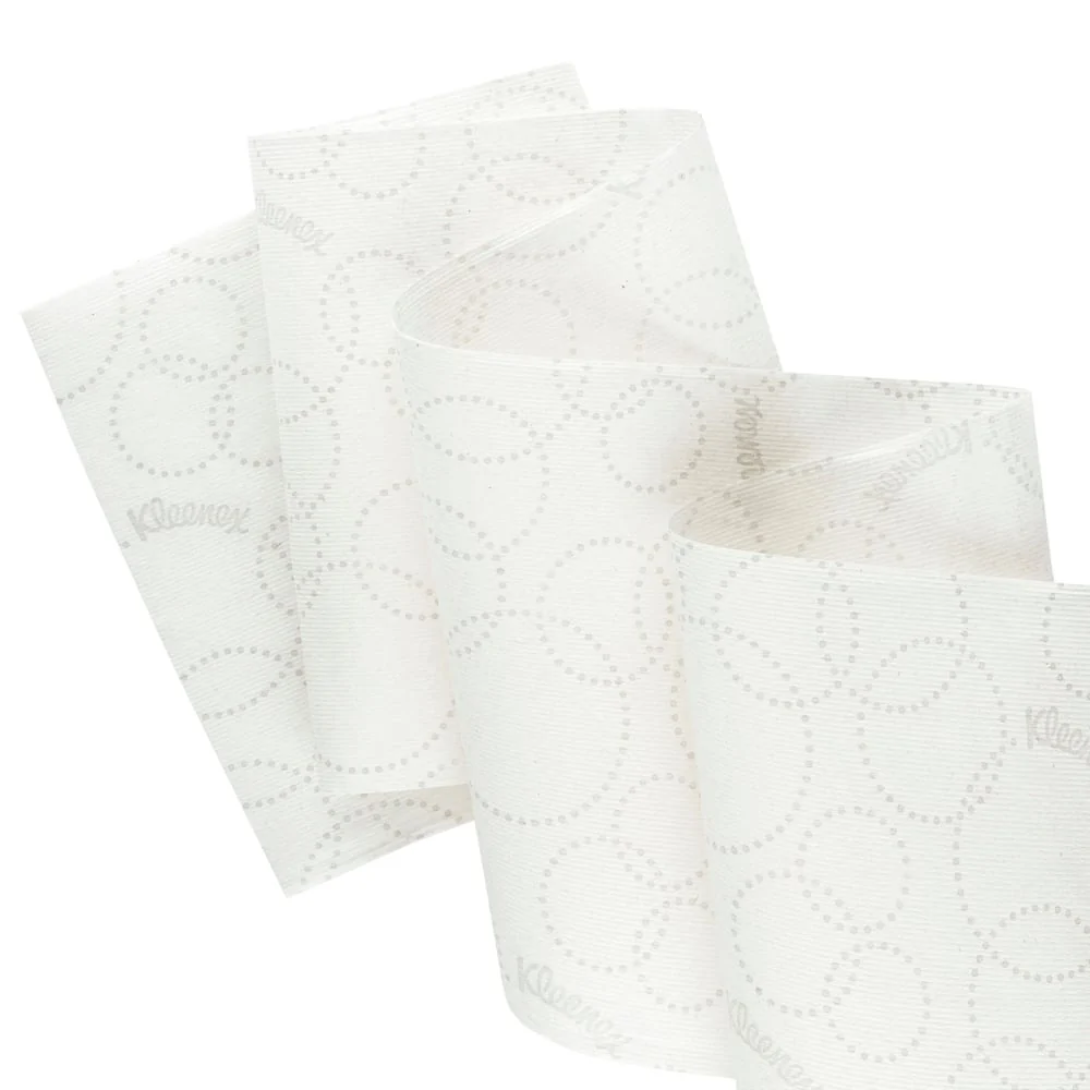 Kleenex® ULTRA™ Handtücher - Rolle / Weiß /150m - 6 Rolls x 1 Sheet | Karton (6 Rollen)