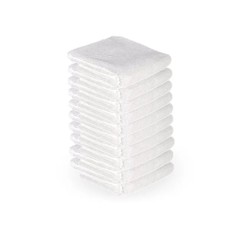 Mikrofaser-Handtuch 73x40cm 10 st. Weiss