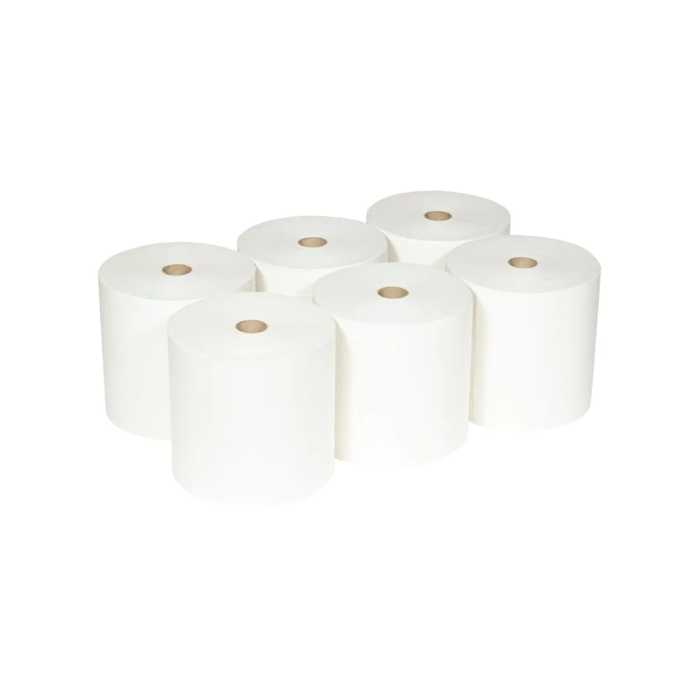 Scott® ESSENTIAL™ Handtücher - Rolle / Weiß - 6 Rolls x 1 Sheet | Karton (6 Rollen)