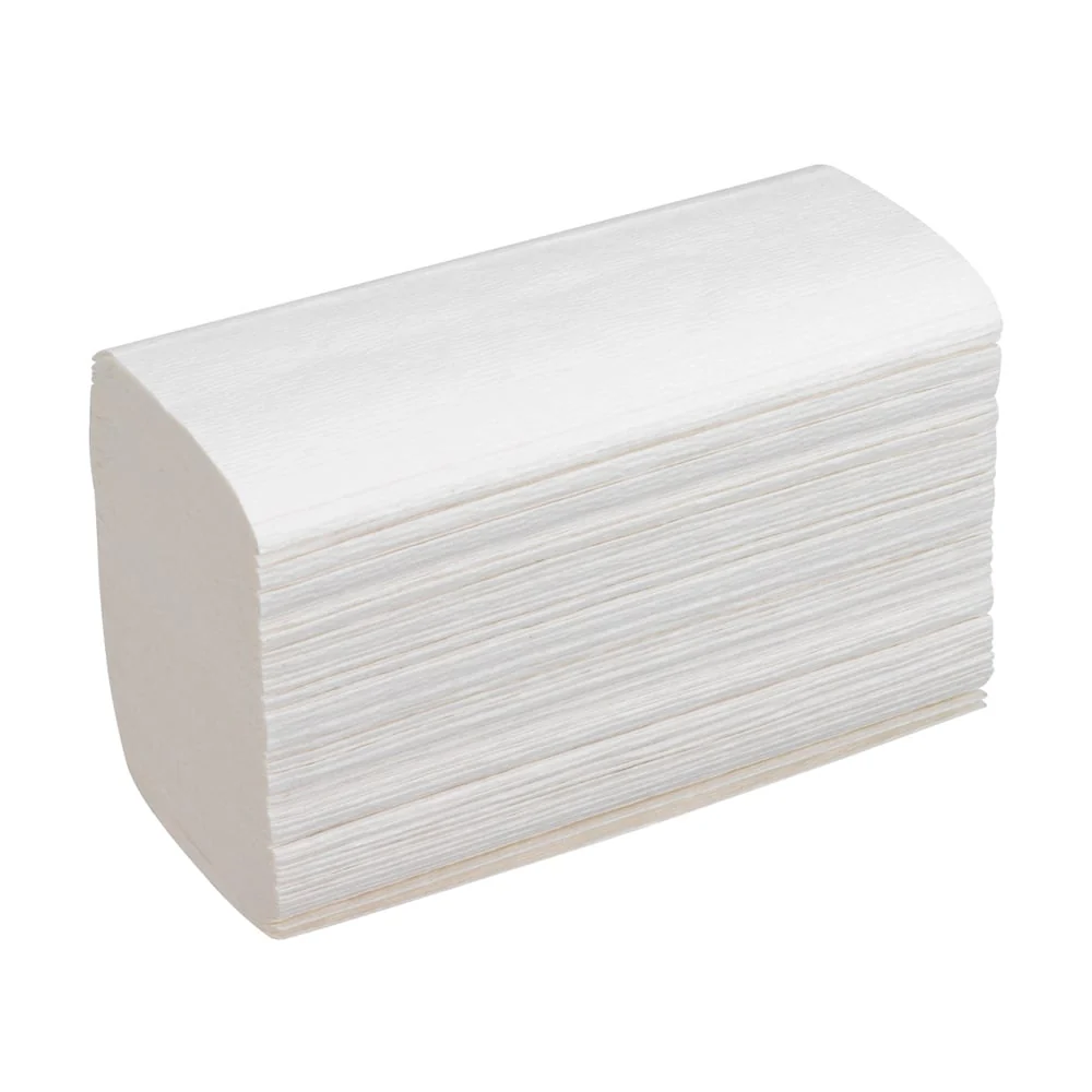 Scott® SCOTTFOLD* Handtücher - gefaltet / Weiß /Mittel - 25 Clips x 175 Sheets | Karton (25 Päckchen)