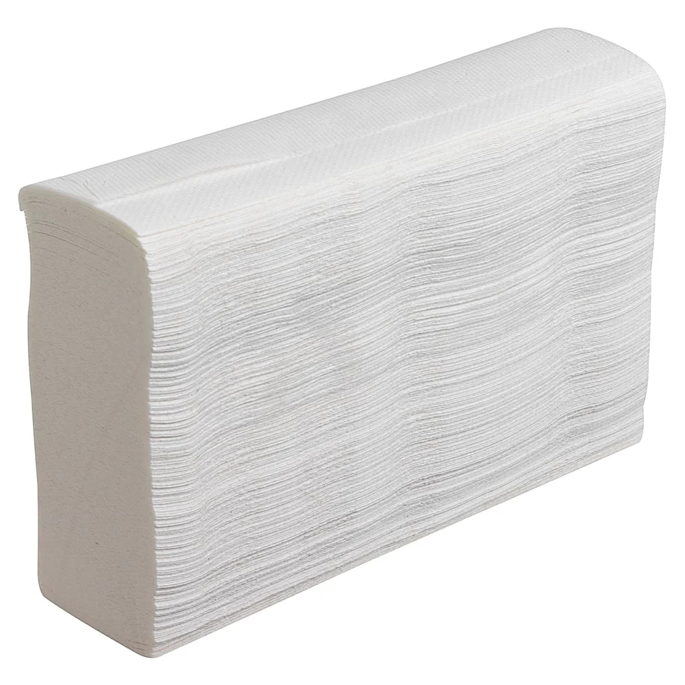 Scott® SLIMFOLD Handtücher - gefaltet / Weiß - 16 Clips x 110 Sheets | Karton (16 Päckchen)